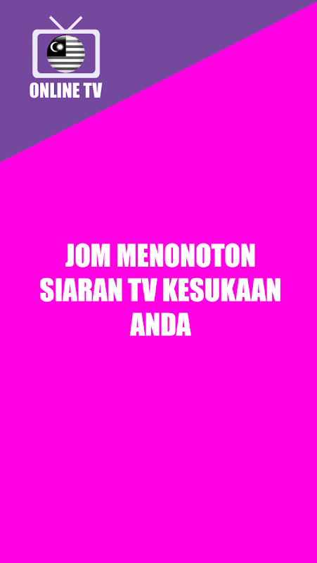 Screenshot 1 Online Tv Malaysia Aman